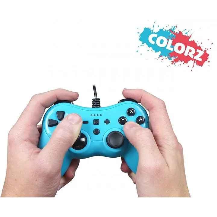 Laidinis Nintendo Switch valdiklis Subsonic Colorz, neoninės mėlynos spalvos
