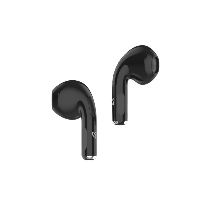Juodos Bluetooth ausinės į ausį Sbox EB-TWS18