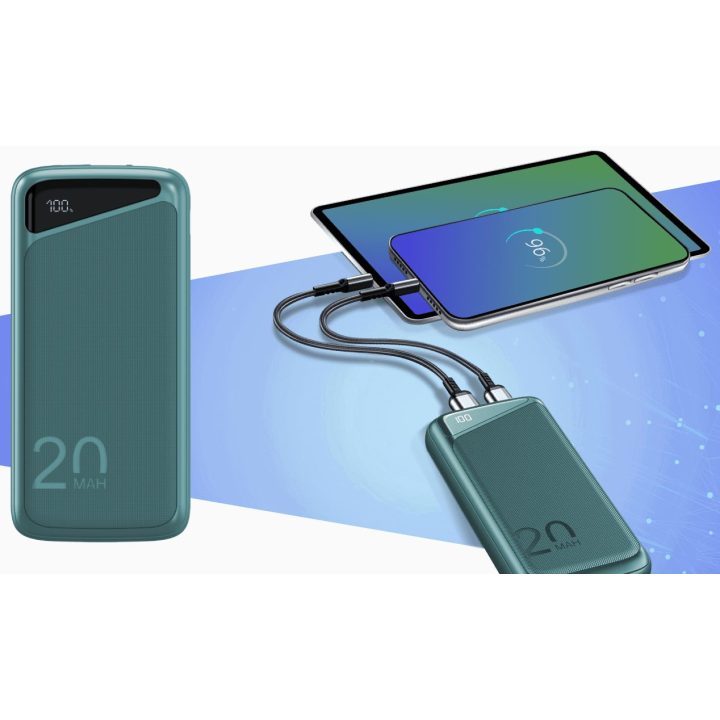 Navitel PWR20 MX 20000 mAh išorinė baterija, žalia