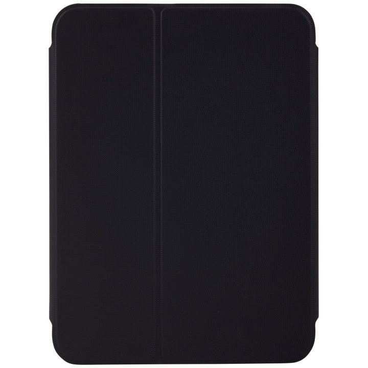 Juodas iPad 10.9 dėklas su stovu