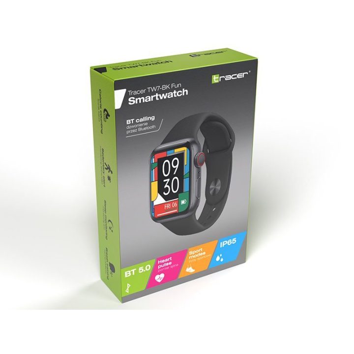 Išmanusis laikrodis Tracer Fun Black