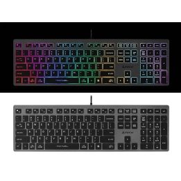 A4Tech Fstyler FX60H laidinė klaviatūra su foniniu apšvietimu