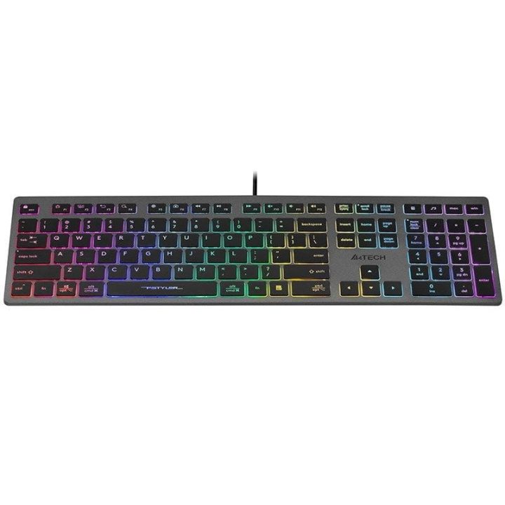 A4Tech Fstyler FX60H laidinė klaviatūra su foniniu apšvietimu