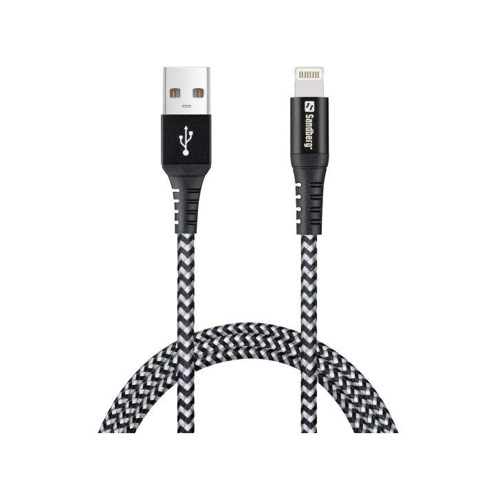 Lightning–USB A laidas Sandberg Survivor, 1 m