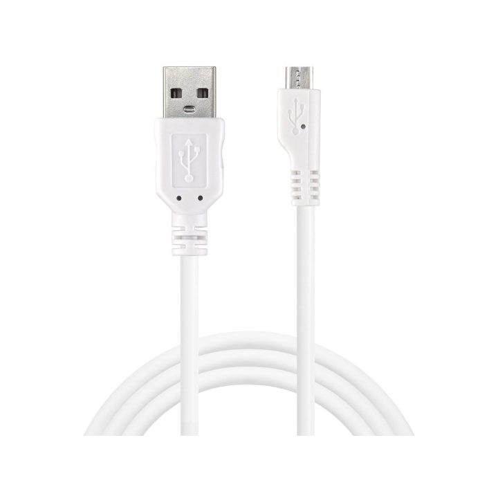 MicroUSB sinchronizavimo ir įkrovimo kabelis 1 m