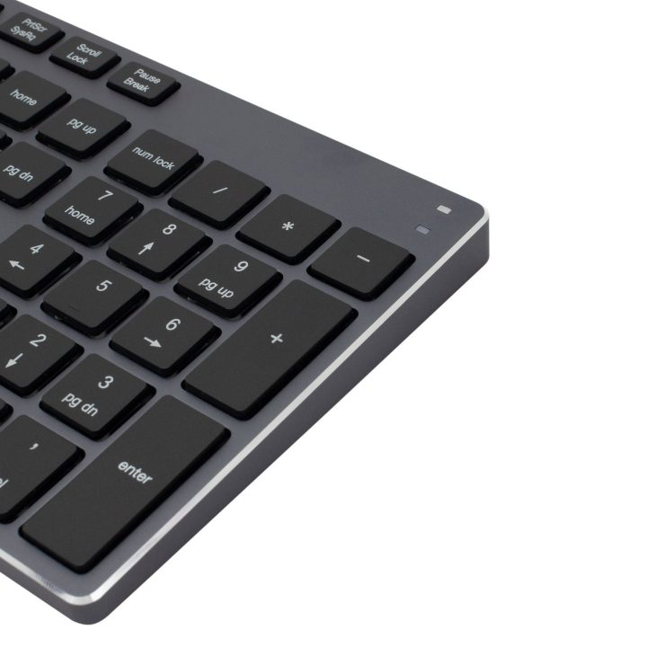 Belaidė metalinė klaviatūra Sbox WK-131, JAV išdėstymas