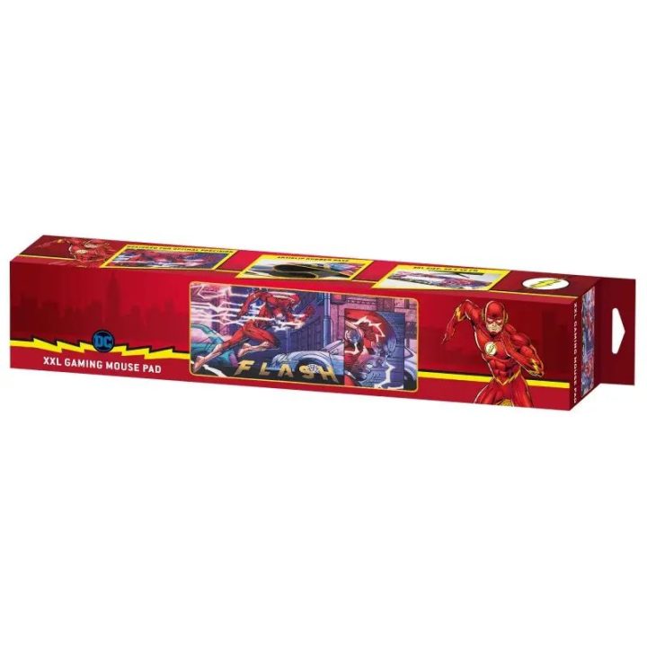 Žaidimų pelės kilimėlis XXL The Flash 90 x 40 cm
