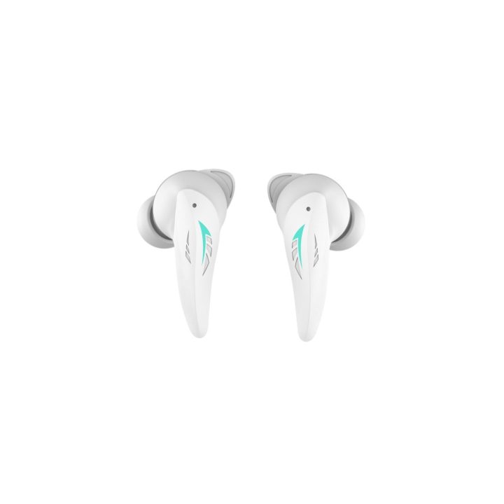 White Shark Titan White belaidės ausinės su ANC ir ENC