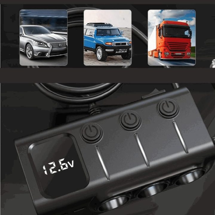Automobilinis įkroviklis Manta MCC201T CARI PRO su USB ir cigarečių degiklio lizdais