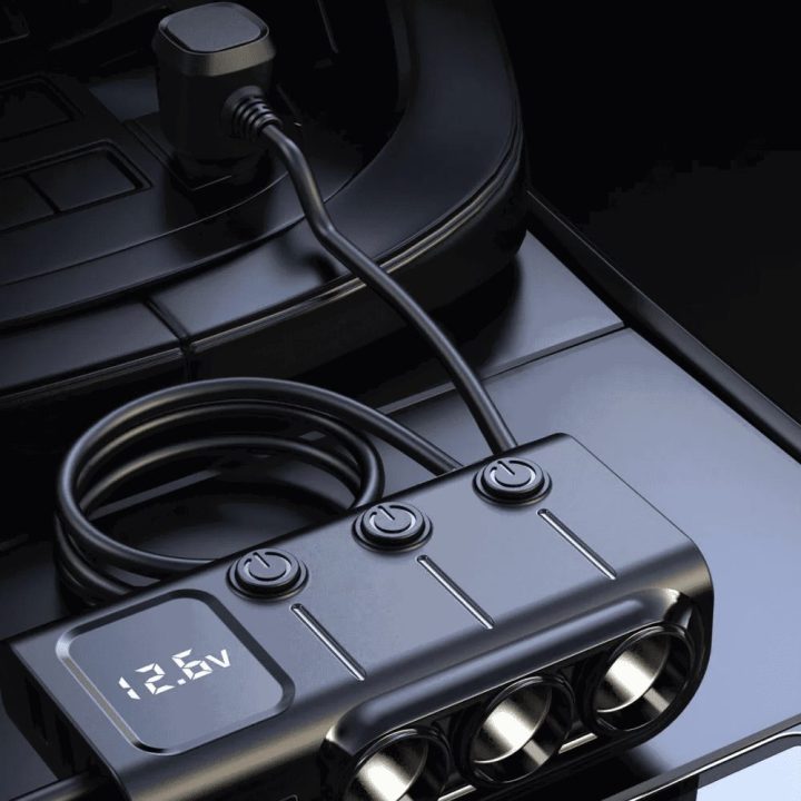 Automobilinis įkroviklis Manta MCC201T CARI PRO su USB ir cigarečių degiklio lizdais