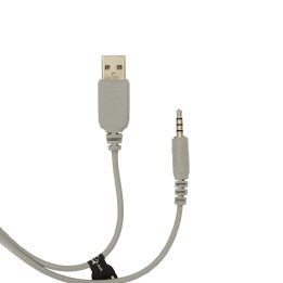White Shark GH-2342 Firefly White žaidimų ausinės su mikrofonu