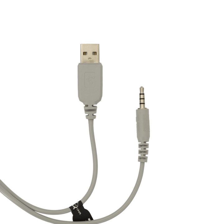 White Shark GH-2342 Firefly White žaidimų ausinės su mikrofonu
