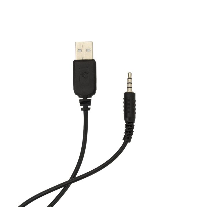 White Shark GH-2342 Firefly Black žaidimų ausinės