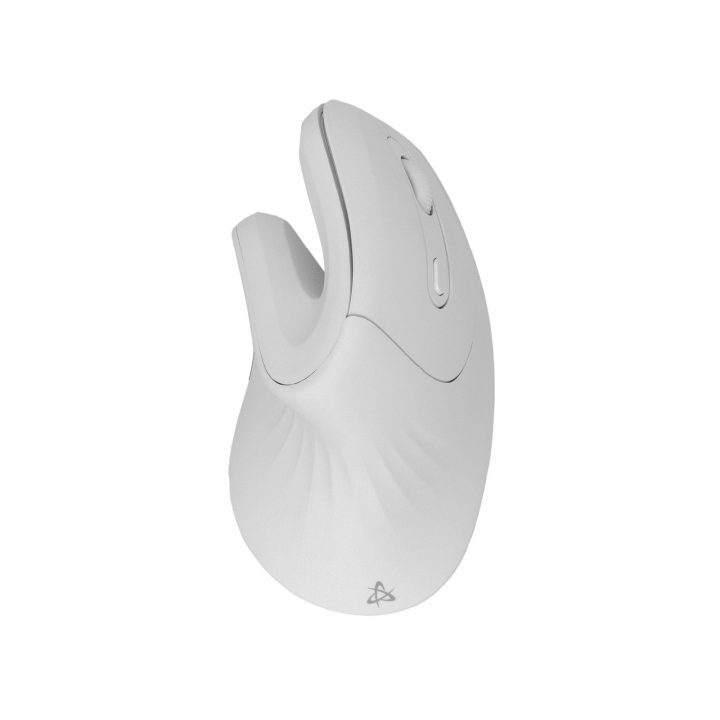 Balta vertikali belaidė pelė Sbox VM-838W