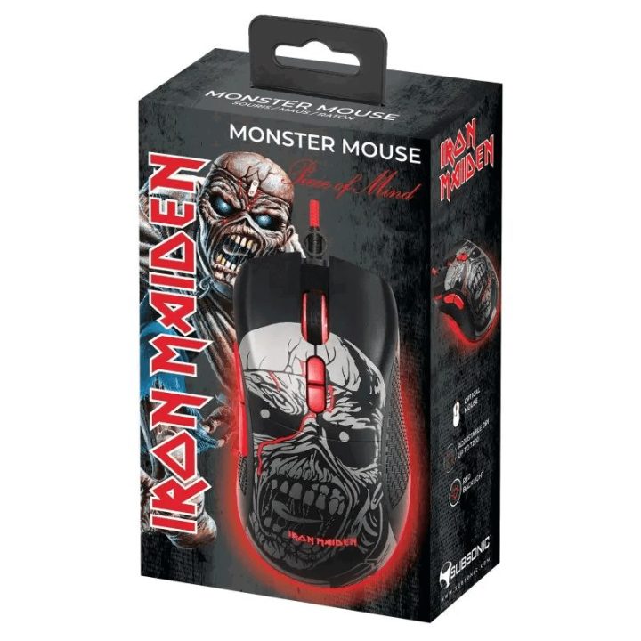 Laidinė žaidimų pelė Iron Maiden Piece Of Mind