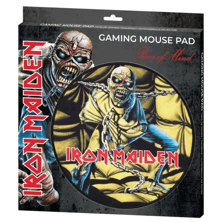 Apvalus „Iron Maiden Piece Of Mind“ pelės kilimėlis