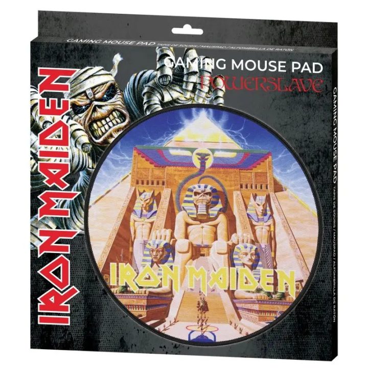 Žaidimų pelės kilimėlis Iron Maiden Powerslave, 30 cm