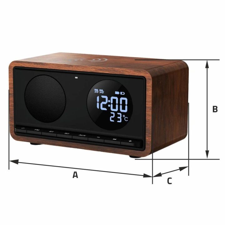 Manta Rimini Black Bluetooth garsiakalbis