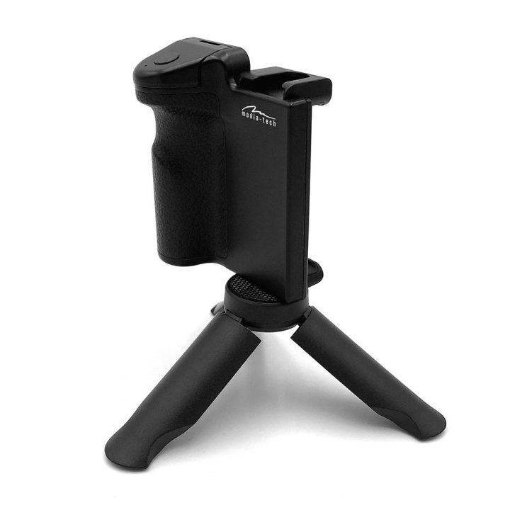 Išmaniojo telefono laikiklis su Bluetooth trigeriu ir trikoju Media-Tech Gripod 3 in 1