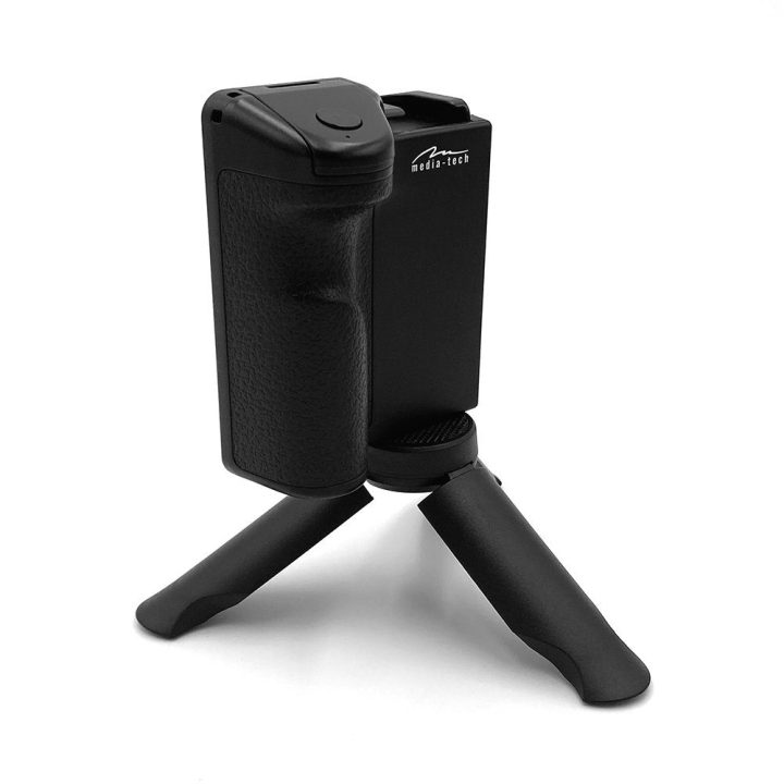 Išmaniojo telefono laikiklis su Bluetooth trigeriu ir trikoju Media-Tech Gripod 3 in 1