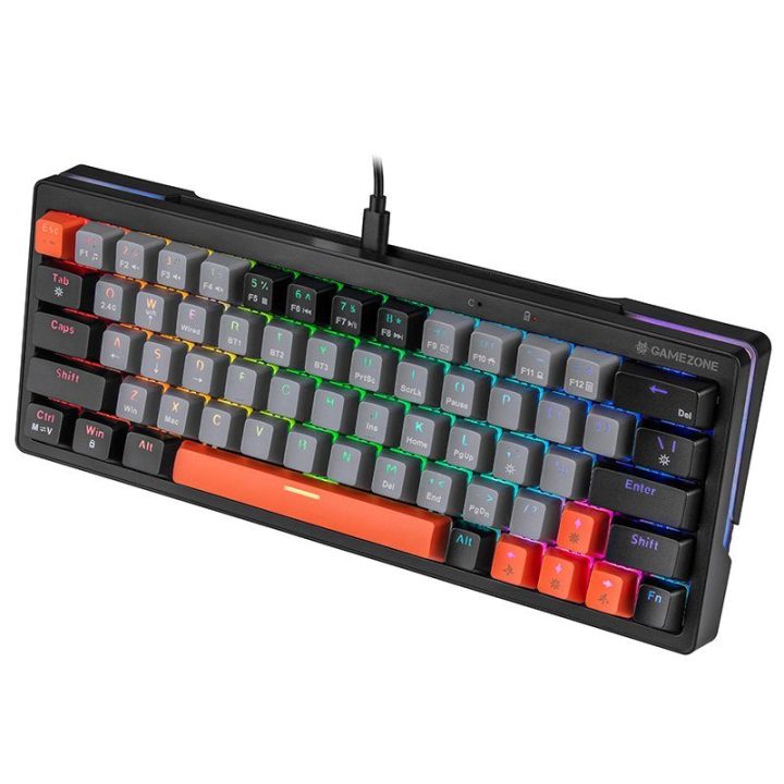 Tracer Gamezone Evo3 Hot Swap 63 mechaninė klaviatūra, pilka
