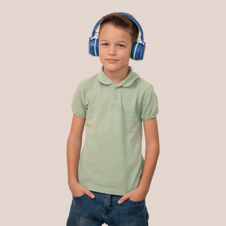 Vaikiškos belaidės ausinės Tellur Buddy, mėlynos