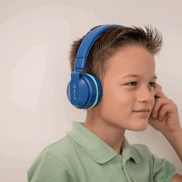 Vaikiškos belaidės ausinės Tellur Buddy, mėlynos