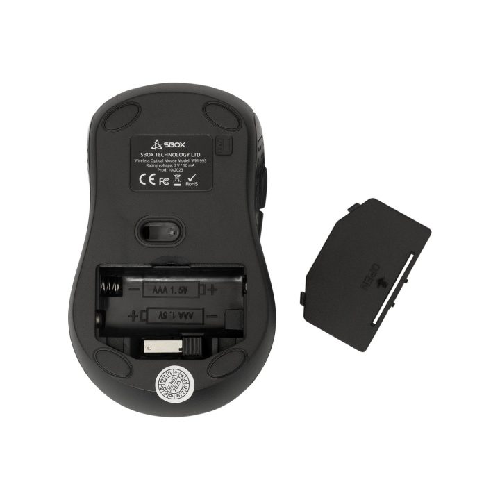 Belaidė optinė pelė Sbox WM-993 Silver