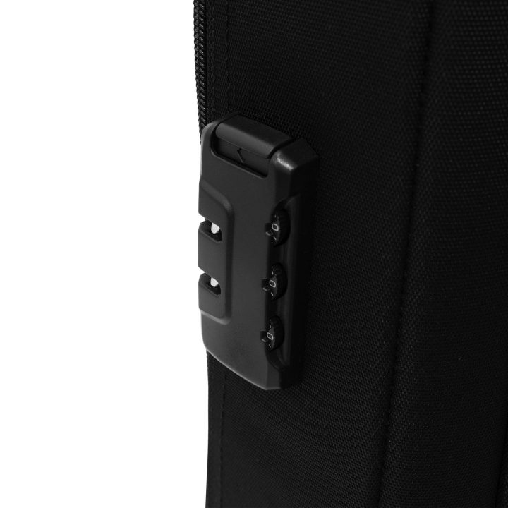Juoda kuprinė nešiojamam kompiuteriui 15,6" su USB prievadu