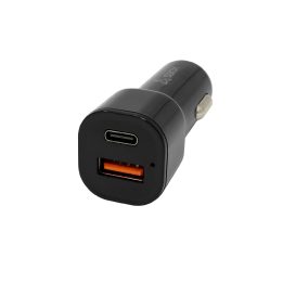 Automobilinis įkroviklis 38W, juodas