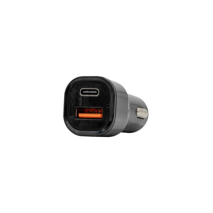 Automobilinis įkroviklis 38W, juodas