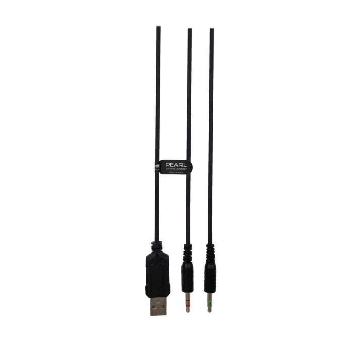 Žaidimų ausinės su mikrofonu Baracuda BGH-011 Pearl Black