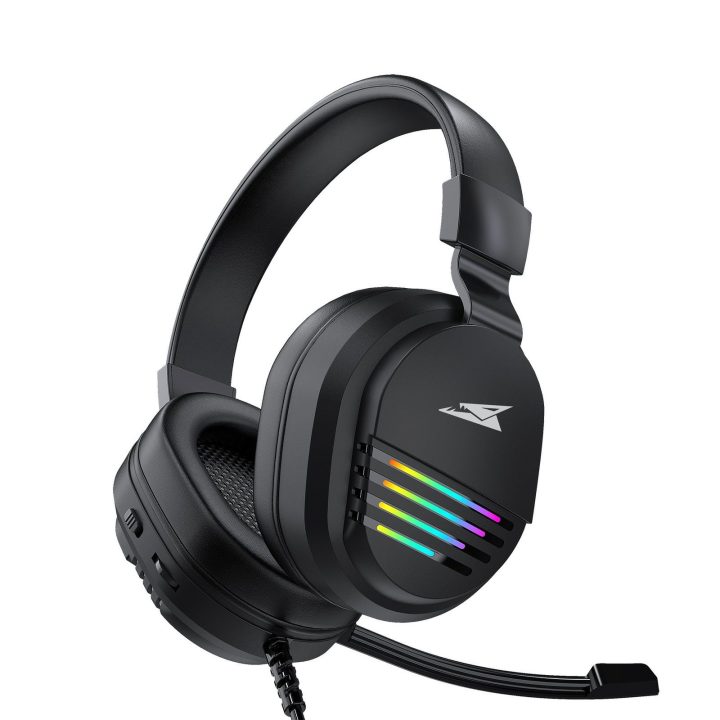 Žaidimų ausinės su mikrofonu Baracuda BGH-011 Pearl Black