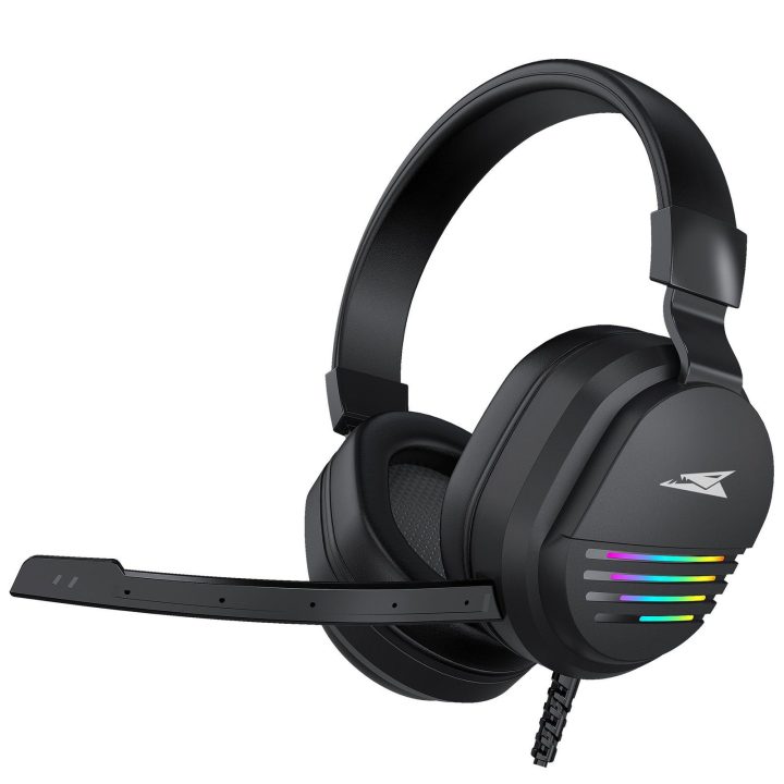 Žaidimų ausinės su mikrofonu Baracuda BGH-011 Pearl Black