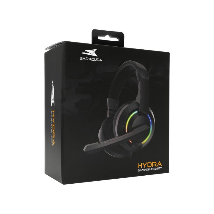 Žaidimų ausinės Baracuda BGH-021 Hydra Black