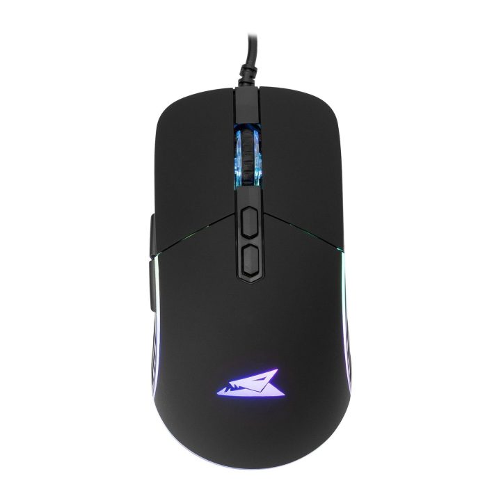 Žaidimų pelė Baracuda Nautilus Black RGB