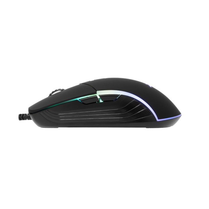 Žaidimų pelė Baracuda Nautilus Black RGB