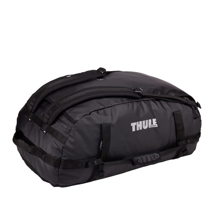 Juodas kelioninis krepšys-kuprinė Thule Chasm Duffel 90L