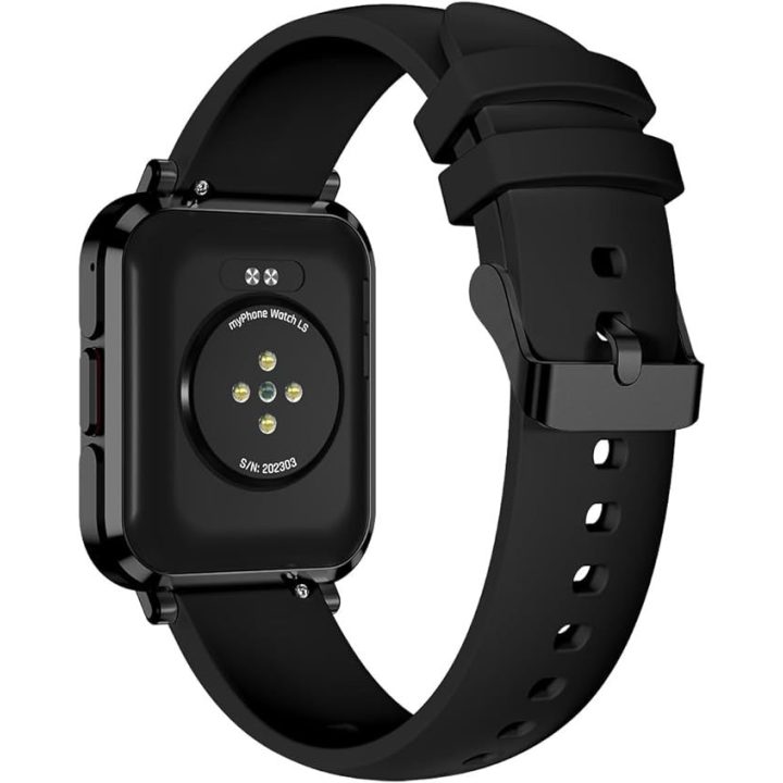 myPhone Watch LS juodas išmanusis laikrodis