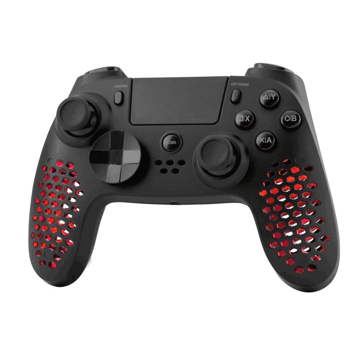 Juodas Subsonic Hexalight Bluetooth žaidimų valdiklis