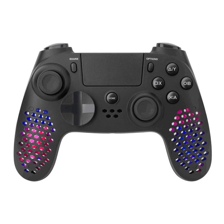 Juodas Subsonic Hexalight Bluetooth žaidimų valdiklis