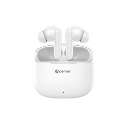 Belaidės Bluetooth ausinės Denver TWE-48, baltos