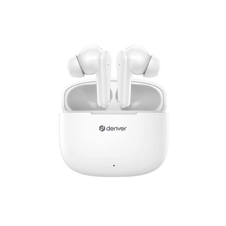 Belaidės Bluetooth ausinės Denver TWE-48, baltos
