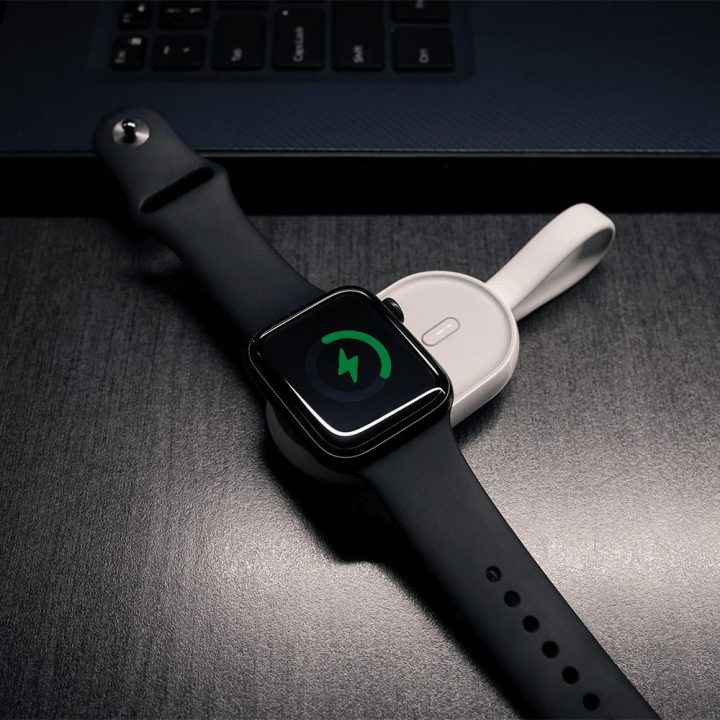 Belaidis „Apple Watch“ įkroviklis su 1200 mAh baterija