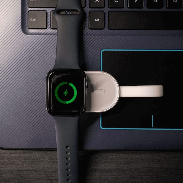Belaidis „Apple Watch“ įkroviklis su 1200 mAh baterija