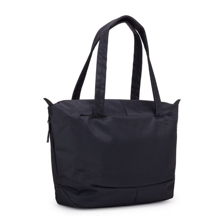 Juodas Thule Subterra 2 tote krepšys