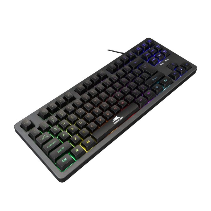 Žaidimų klaviatūra Baracuda Krill Black US