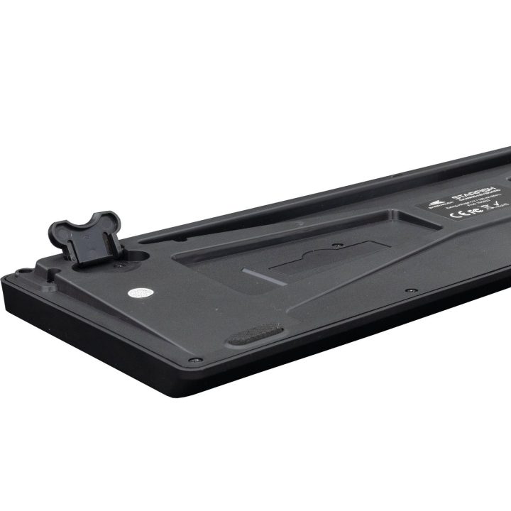 Membraninė žaidimų klaviatūra Baracuda Starfish Black US, 104 klavišų