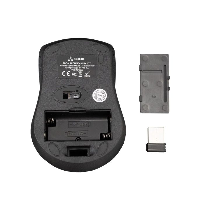 Belaidė optinė žaidimų pelė Sbox WM-109 Blue