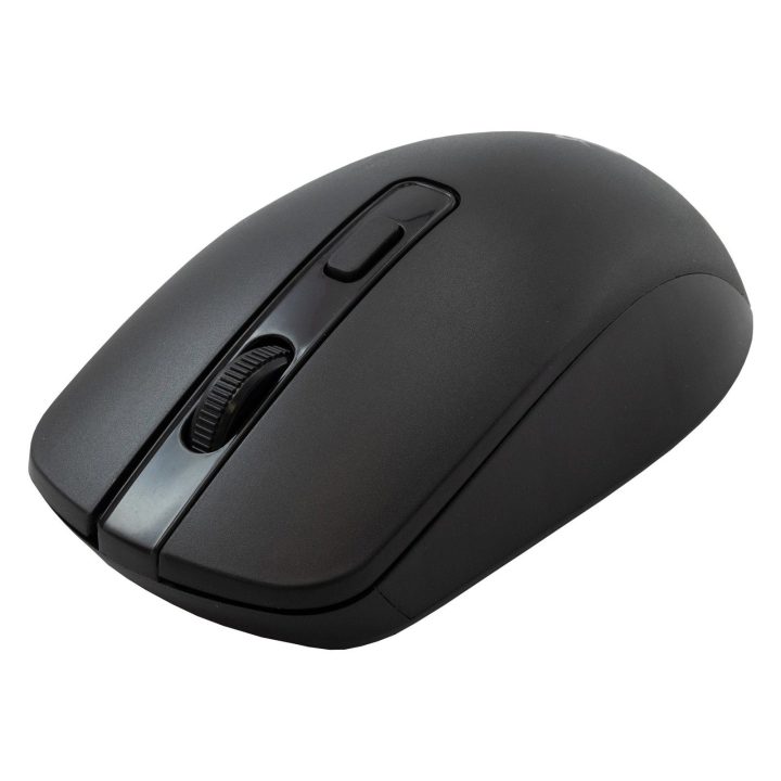 Juoda belaidė 4D optinė pelė Sbox WM-837
